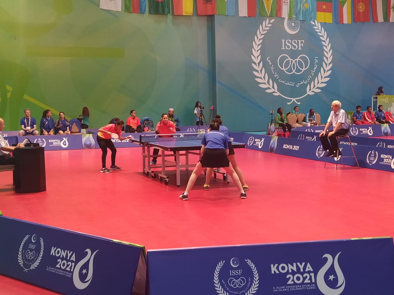Konya-2021: Qadın stolüstü tennisçilərimizdən uğurlu başlanğıc 